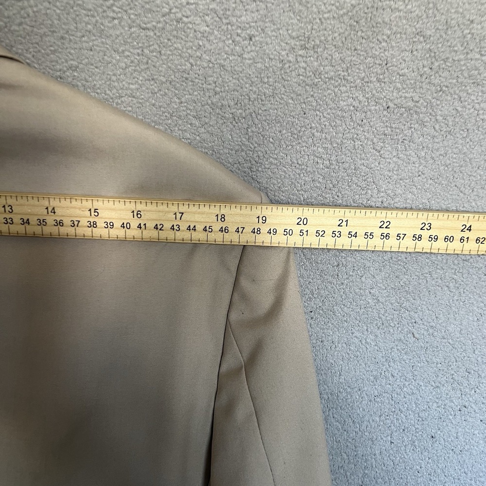 Brooks Brothers Blazer Mens 40R Brown Suit Coat Unstructured Brookscool Poplin - Picture 15 of 16